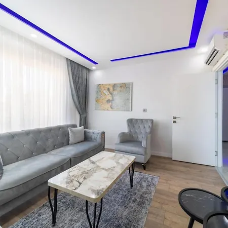 Modern And Central Duplex Near Beach In Daire Antalya